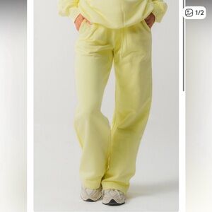 ACTA yellow sweatpants